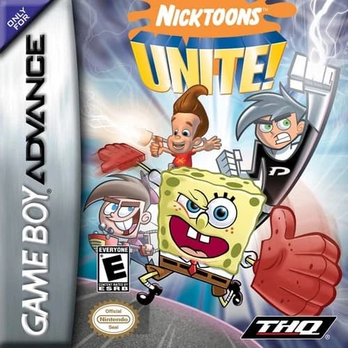 Nicktoons Unite - Game Boy Advance GBA Game