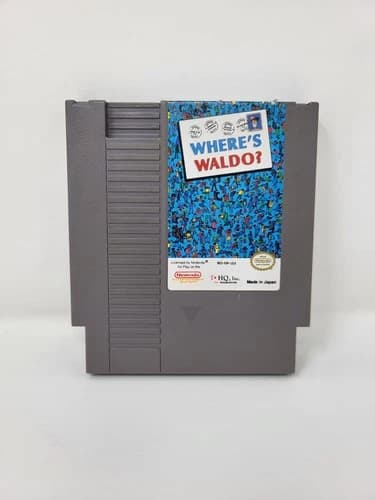 Where’s Waldo – Nintendo NES 1989 Authentic Tested