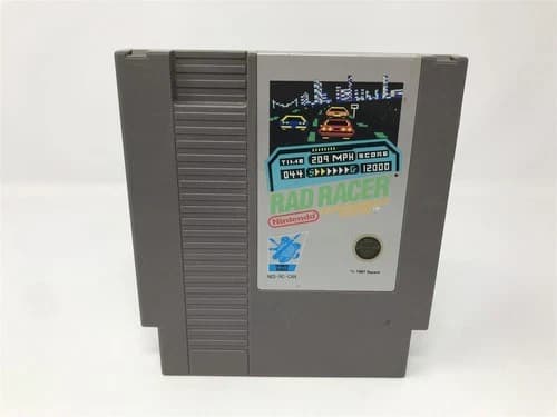 Rad Racer - Nintendo Entertainment System NES - Game Cartridge Only