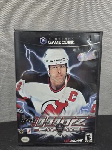 NHL Hitz 20-02 (Nintendo GameCube, 2001) CIB Complete In Box Tested And Working
