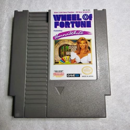 Wheel of Fortune: Featuring Vanna White (NES, 1992) Cart Only TESTED