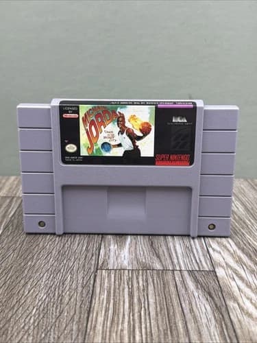 Michael Jordan: Chaos in the Windy City ; SNES Tested & Works