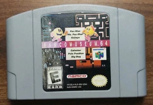 Namco Museum 64 (N64) CARTRIDGE ONLY, AUTHENTIC