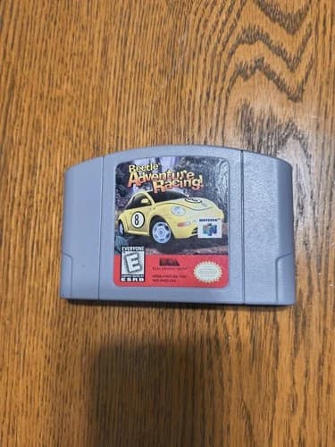 Beetle Adventure Racing Nintendo 64 1999 N64 Authentic Tested Cart Only