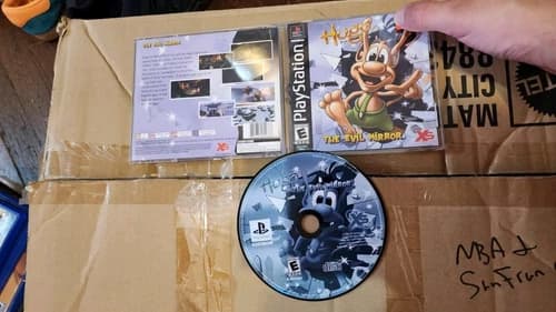 Hugo: The Evil Mirror PS1 (Sony PlayStation 1, 2003) Complete CIB