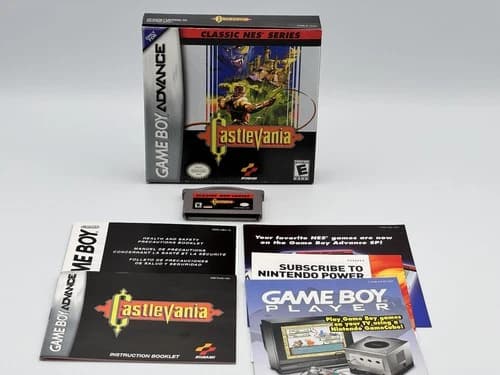 Castlevania Classic Nes Series - Nintendo Game Boy Advance - Complete CIB