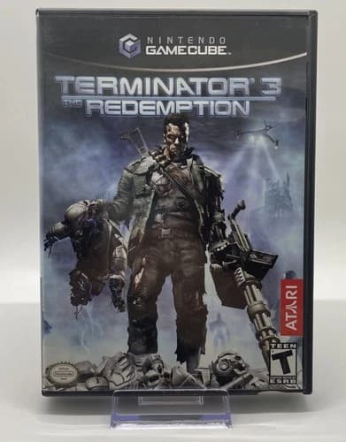 Terminator 3: The Redemption (Nintendo GameCube, 2004) Complete With Manual