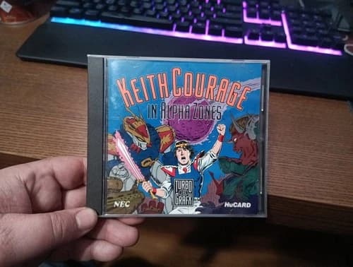 Keith Courage in Alpha Zones NEC TurboGrafx-16 Complete in Case Tested