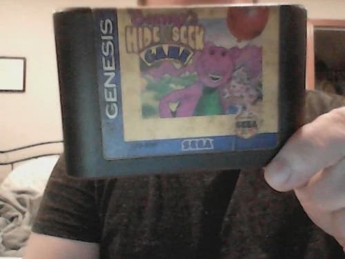 Sega Genesis Barney’s Hide & Seek Used Game Tested & Working 1993 Game Only