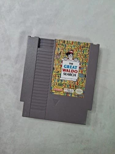 The Great Waldo Search Nintendo NES Authentic Tested