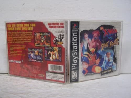 X-Men Vs. Street Fighter (Sony PlayStation 1 PS1, 1998) CIB