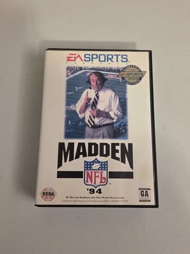 Madden NFL '94 (Sega Genesis, 1993) Limited Edition- EA Sports- CIB