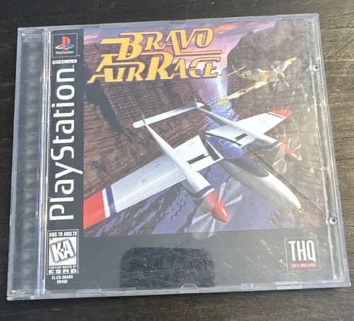 Bravo Air Race PlayStation PS1 1997 CIB Complete With Manual
