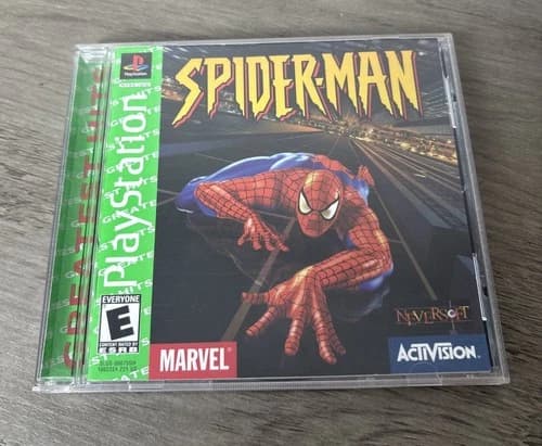 Spider-Man (Sony PlayStation 1, 2000) PS1 Complete CIB, VG 🎮💥