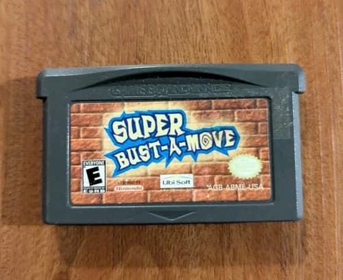 Super Bust-A-Move (Nintendo Game Boy Advance GBA) TESTED