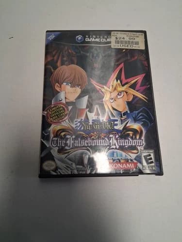 Yu-Gi-Oh The Falsebound Kingdom - Nintendo GameCube (2003) No Cards