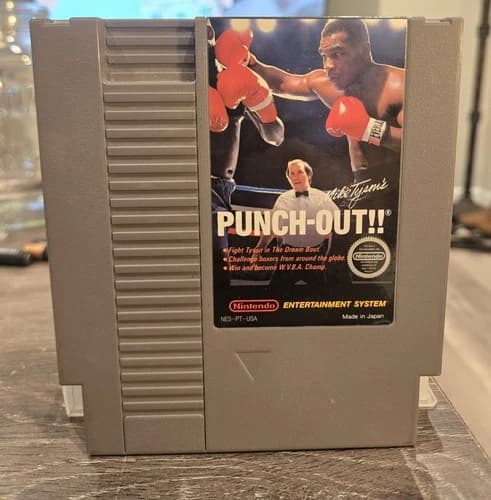 Mike Tyson's Punch-Out!! (Nintendo NES, 1987) Authentic Tested