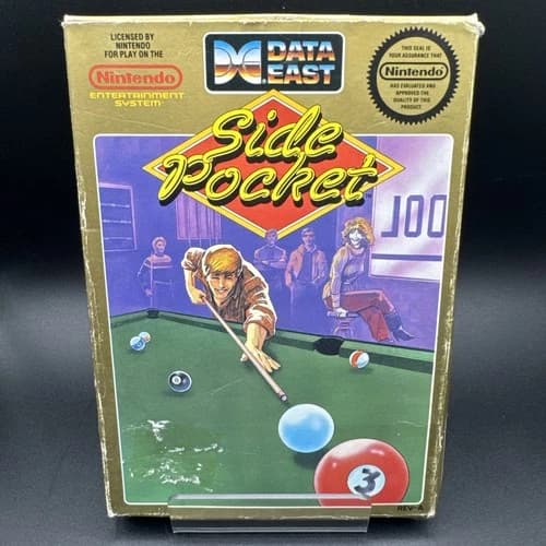Nintendo Side Pocket NES CIB