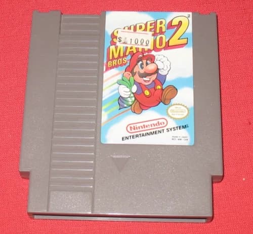 Nintendo NES / Super Mario Bros 2 / Tested & Working