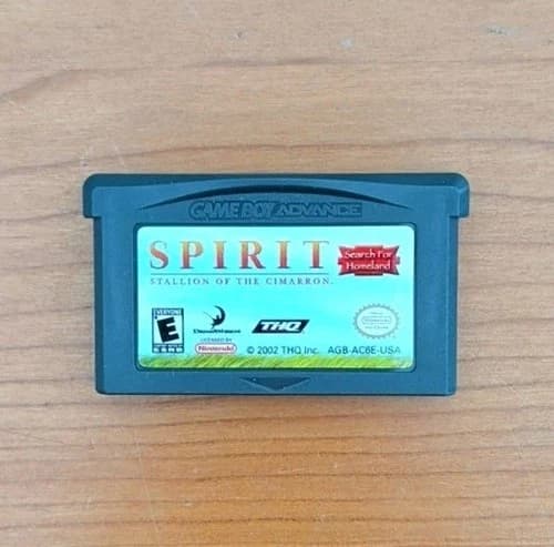 Spirit Stallion of the Cimarron Search for Homeland Nintendo GBA GameBoy Advance