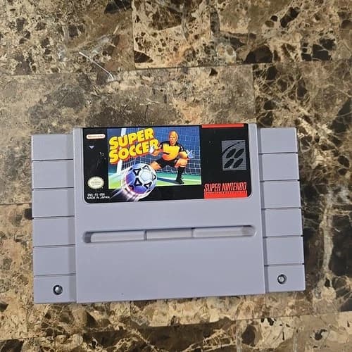 Super Soccer SNES Super Nintendo Game Cartridge Tested & Working