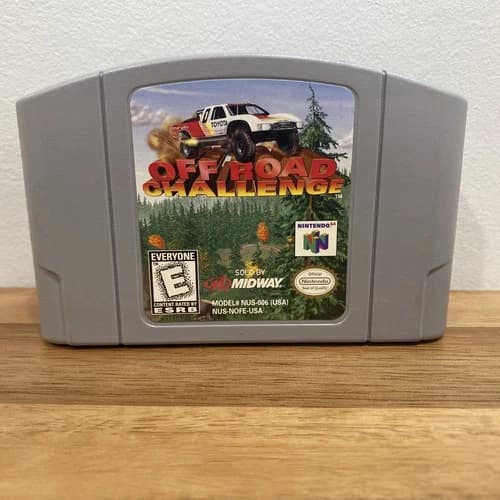 Off-Road Challenge Nintendo 64 N64 Cartridge Only Tested Cleaned OEM Midway