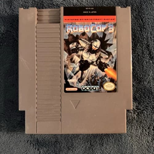 Robocop 3 (Nintendo NES) Authentic Cartage Only Tested