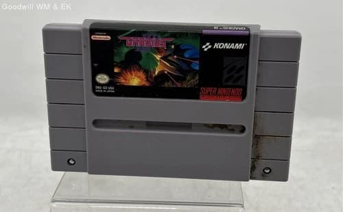 Gradius III - Super Nintendo SNES (1991), GAME ONLY