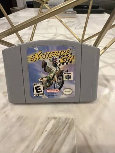 Excitebike 64 N64 2000 Cartridge Tested Authentic