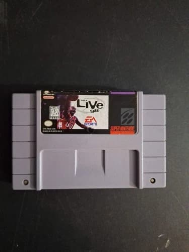 NBA Live 98 (Super Nintendo, SNES, 1997) Cartridge Only