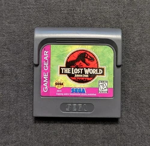Lost World Jurassic Park for Sega Game Gear