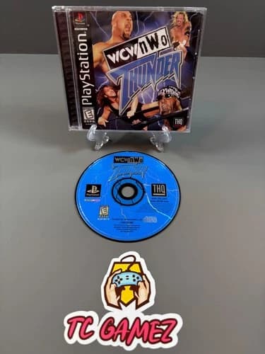WCW NWO Thunder PlayStation 1 PS1 CIB Complete