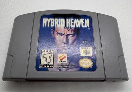 Hybrid Heaven N64 Nintendo 64 Cartridge Only TESTED & WORKING - Pic of gameplay!