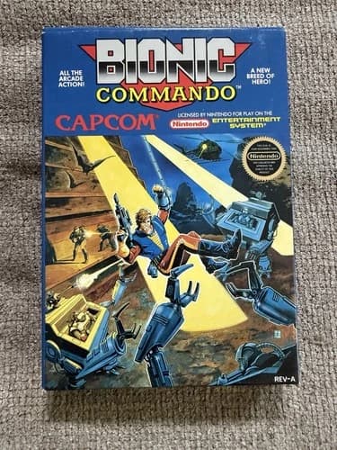 CIB, Bionic Commando, Nintendo NES