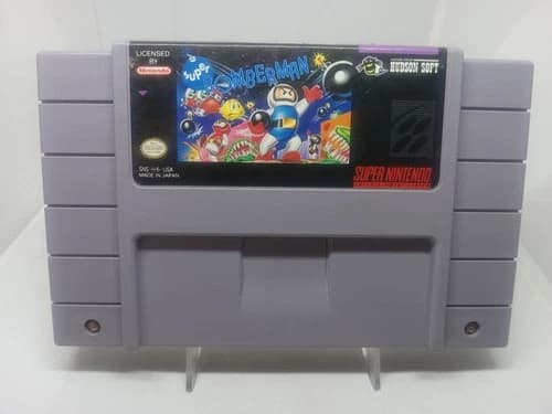 Super Bomberman (Super Nintendo Entertainment System, 1993) SNES