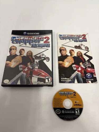 American Chopper 2: Full Throttle (Nintendo GameCube, 2005) CIB