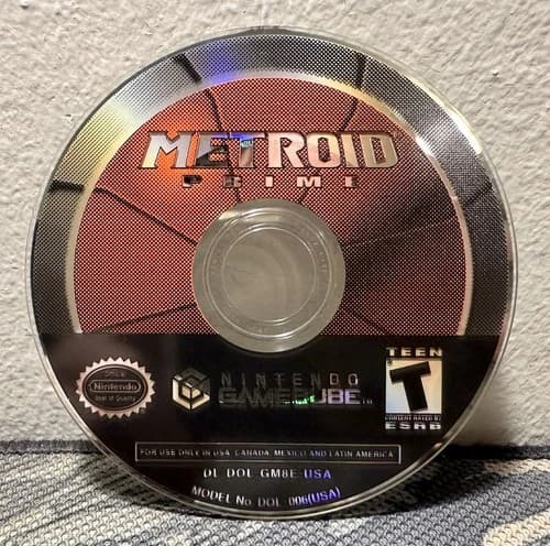 Metroid Prime (Nintendo GameCube, 2002) Disc Only - TESTED & WORKING