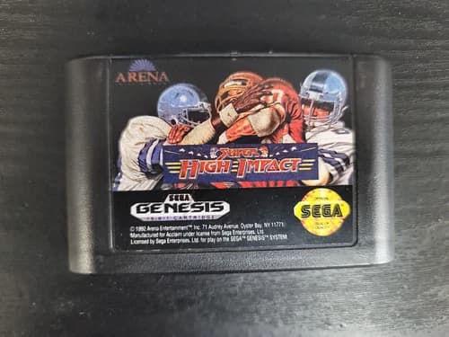 Super High Impact for Sega Genesis Cart Great Shape