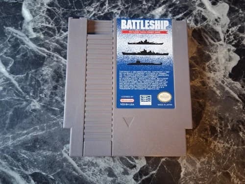 Battleship Nintendo NES Authentic Tested Contacts Cleaned