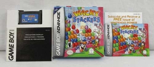 Tiny Toon Adventures: Wacky Stackers Nintendo Game Boy Advance 2002 GBA COMPLETE