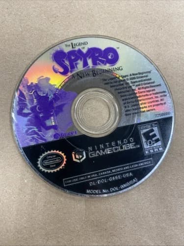 Legend of Spyro: A New Beginning (GameCube, 2006) Disc Only