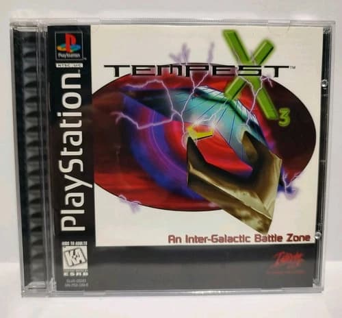 Tempest X3 Playstation 1 PS1 (1996) - Complete w/ Reg. card