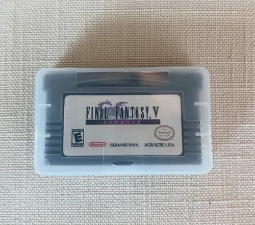 Final Fantasy V 5 Advance Version (Nintendo Gameboy Advance, 2006) Mint USA