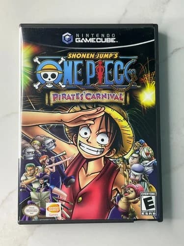 🎮One Piece: Pirates' Carnival Nintendo GameCube Complete with Manual ✅TESTED🎮