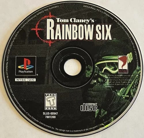 Tom Clancy's Rainbow Six -BL (PlayStation, PS1) DISC ONLY | NO TRACKING | M2261