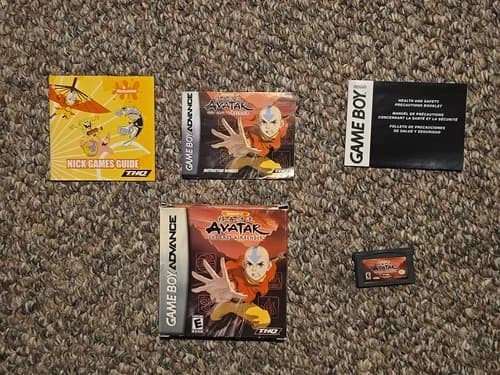 Avatar: The Last Airbender (Nintendo Game Boy Advance, 2006) GBA CIB COMPLETE