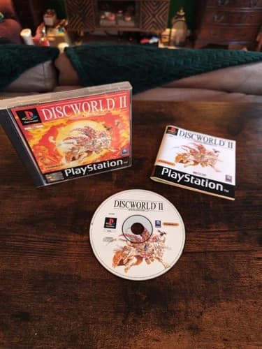 PlayStation Terry Pratchett Discworld II Missing Presumed...?? PS1