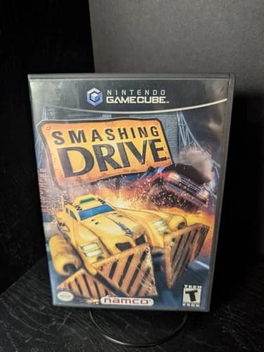 Smashing Drive (Nintendo GameCube, 2002) Complete in Box, Tested Working