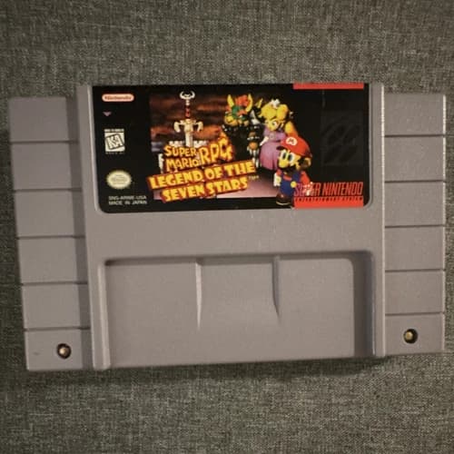 Nintendo Super Mario RPG: Legend of the Seven Stars SNES NTSC-U/C RPG