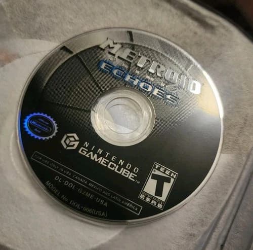 Metroid Prime 2: Echoes (GameCube, 2004) Disc Only Tested Working